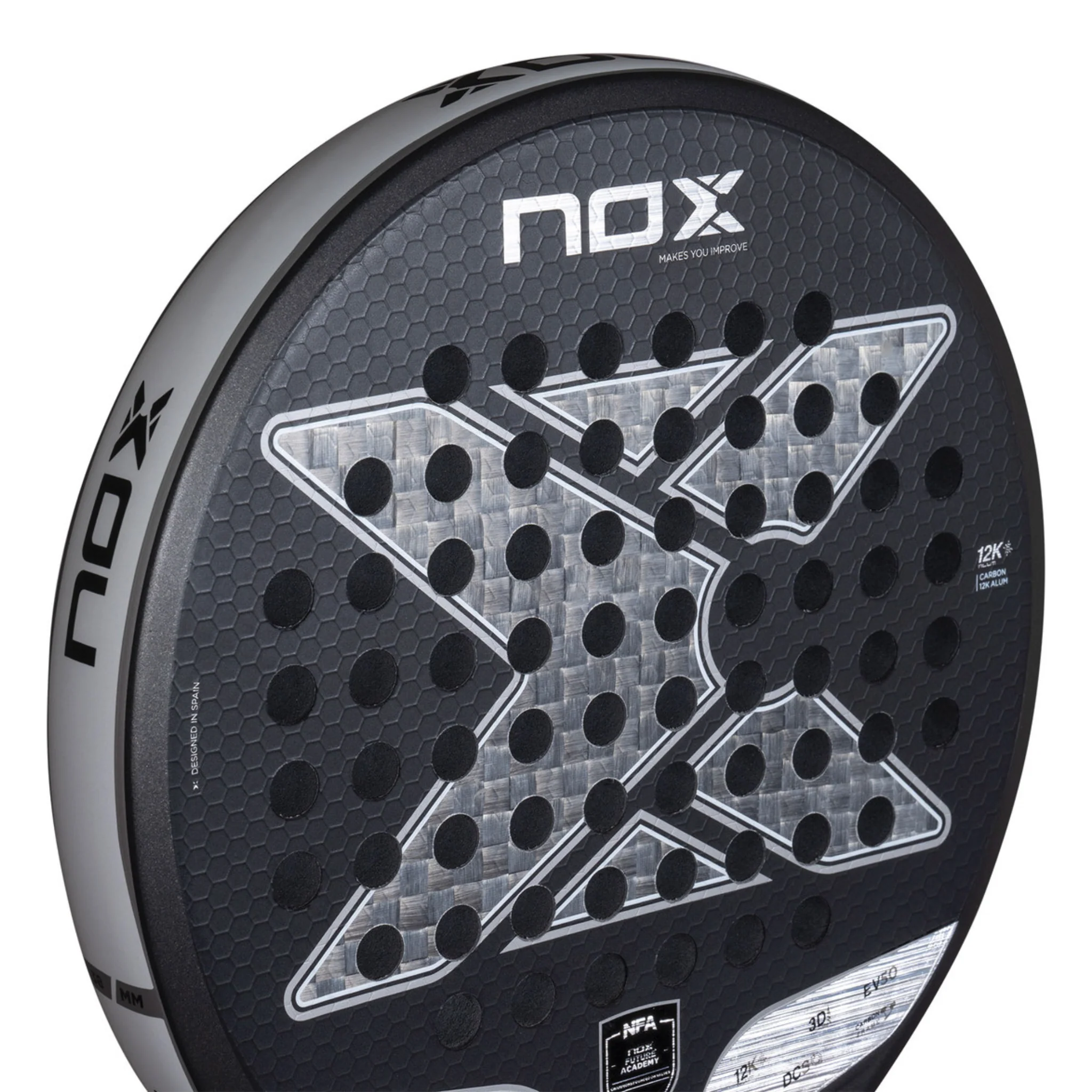 Nox Future Control 12K Alum | Padel Racket - Image 6