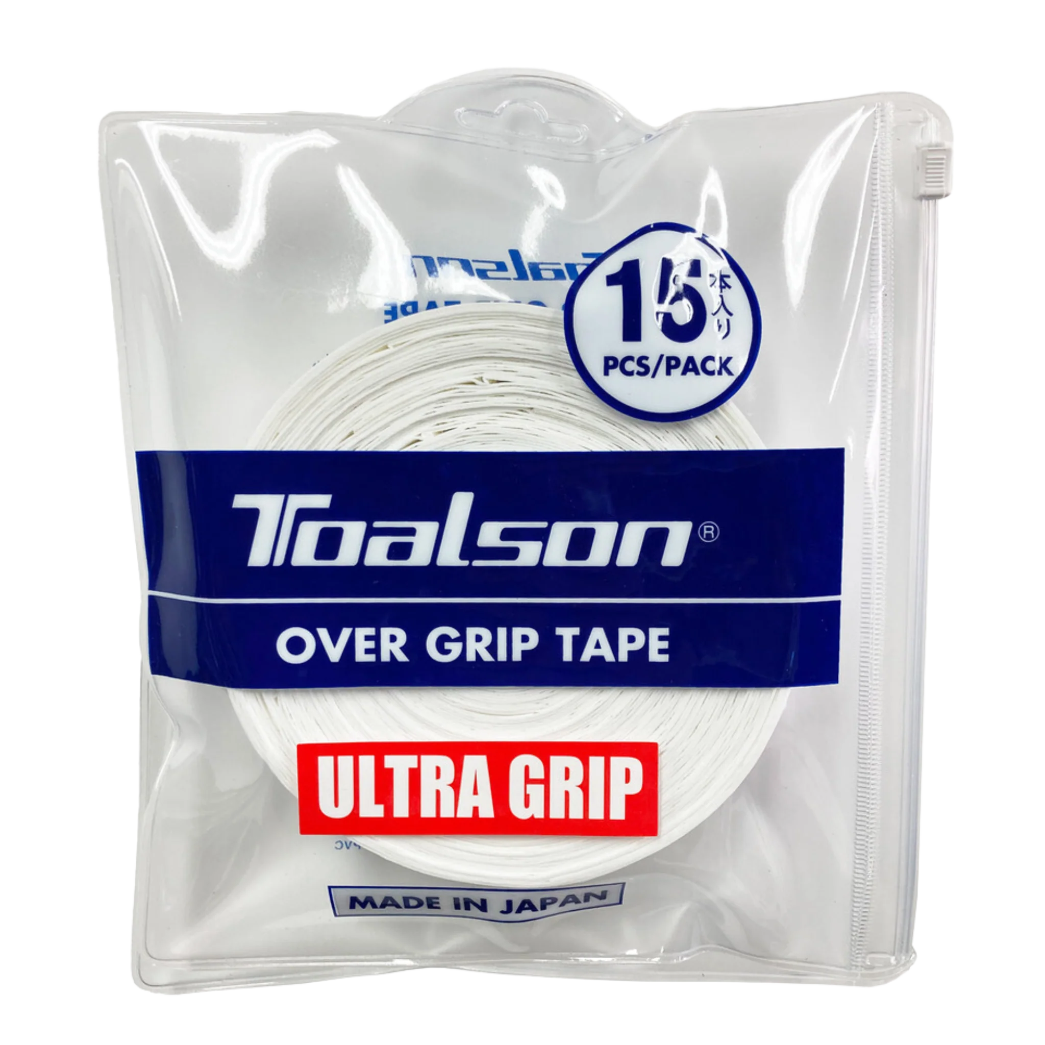 Toalson Ultra Over Grip White / Black  15 Pcs | Padel Grips - Image 3